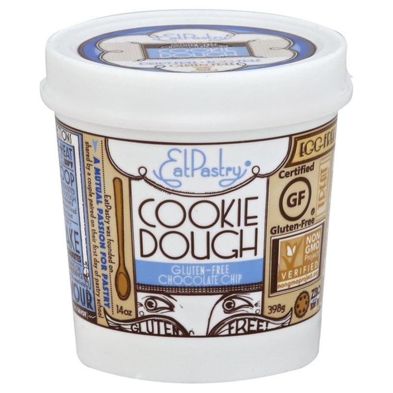 Eat Pastry Cookie Dough, Chocolate Chip, GlutenFree (14 oz) Instacart