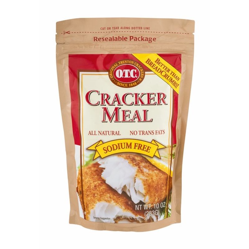 Original Trenton Crackers Sodium Free Cracker Meal (10 oz) Instacart