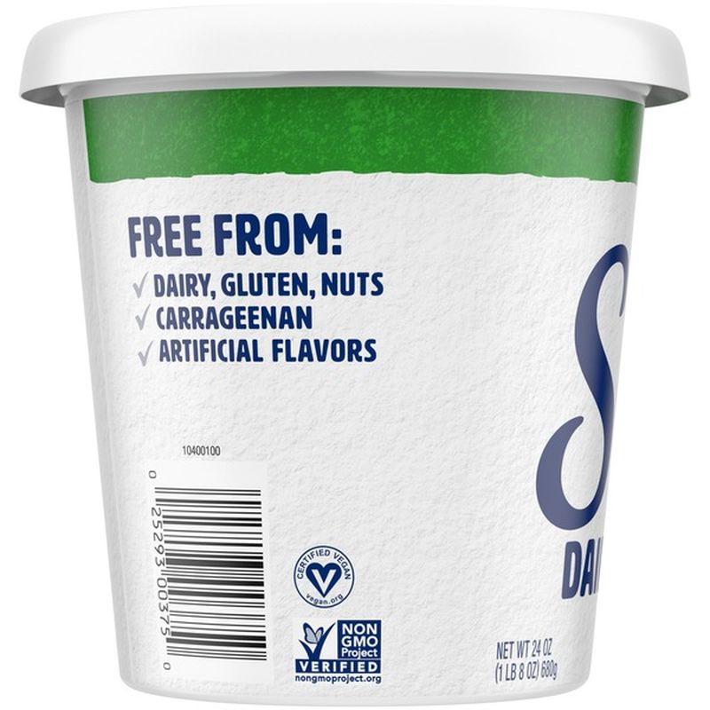 Silk Dairy Free Plain Yogurt Alternative (24 oz) Instacart