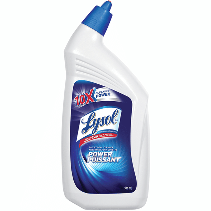 Lysol Power Puissant Disinfectant Toilet Bowl Cleaner (31.9 fl oz