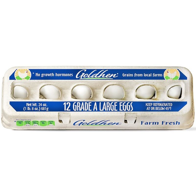 Goldhen Grade A Large Eggs (12 ct) Instacart