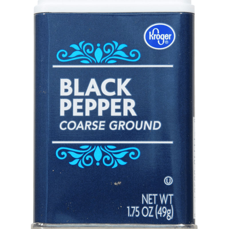 Kroger Coarse Ground Black Pepper