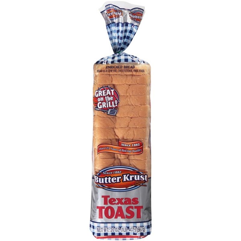 Butter Krust Texas Toast Enriched Bread (20 oz) Instacart