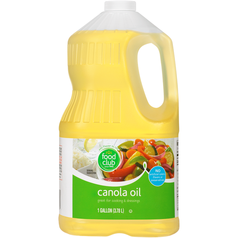Food Club Canola Oil (1 gal) Instacart