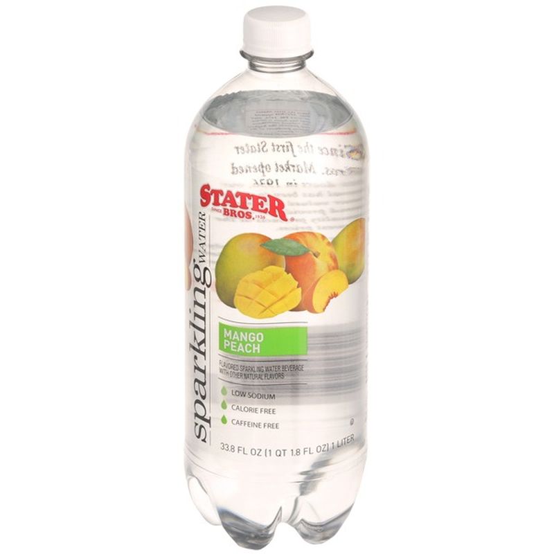 Stater Bros Peach Mango Sparkling Water