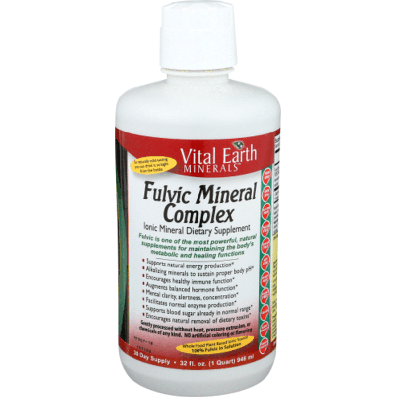 Vital Earth Fulvic Mineral Complex (32 oz) from Sprouts Farmers Market Instacart