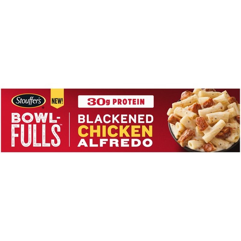 Stouffer's Bowl Fulls Blackened Chicken Alfredo Meal