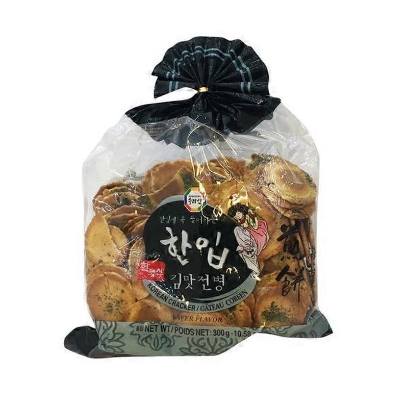 Surasang Laver Flavor Hanip Junbyung Seaweed Korean Cracker (300 g