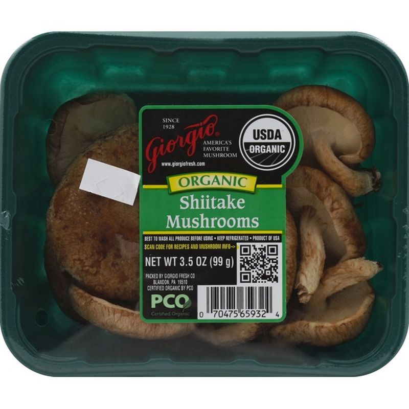 Mushrooms, Organic, Shiitake (3.5 oz) Instacart