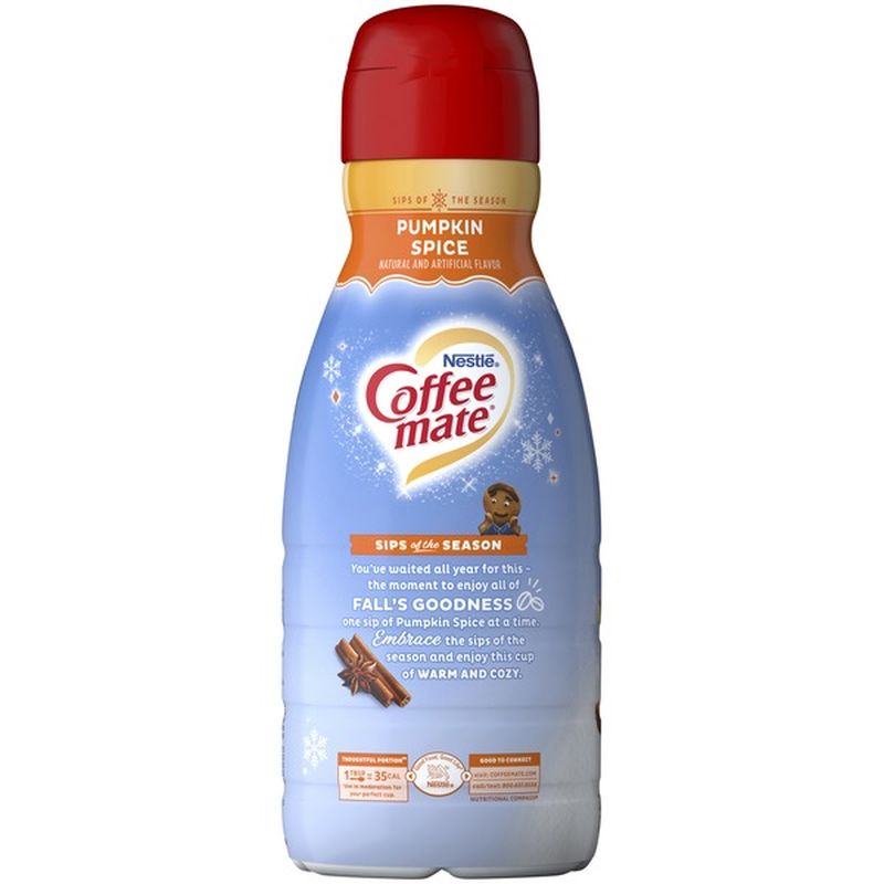 Nestlé Coffee Mate Pumpkin Spice Liquid Coffee Creamer