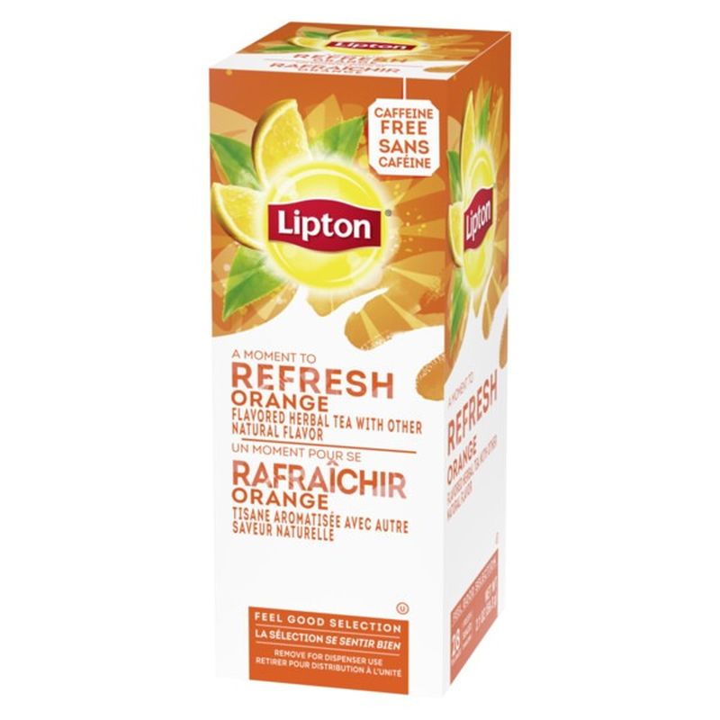 Lipton Tea/beverages Orange Tea (28 1n) - Instacart