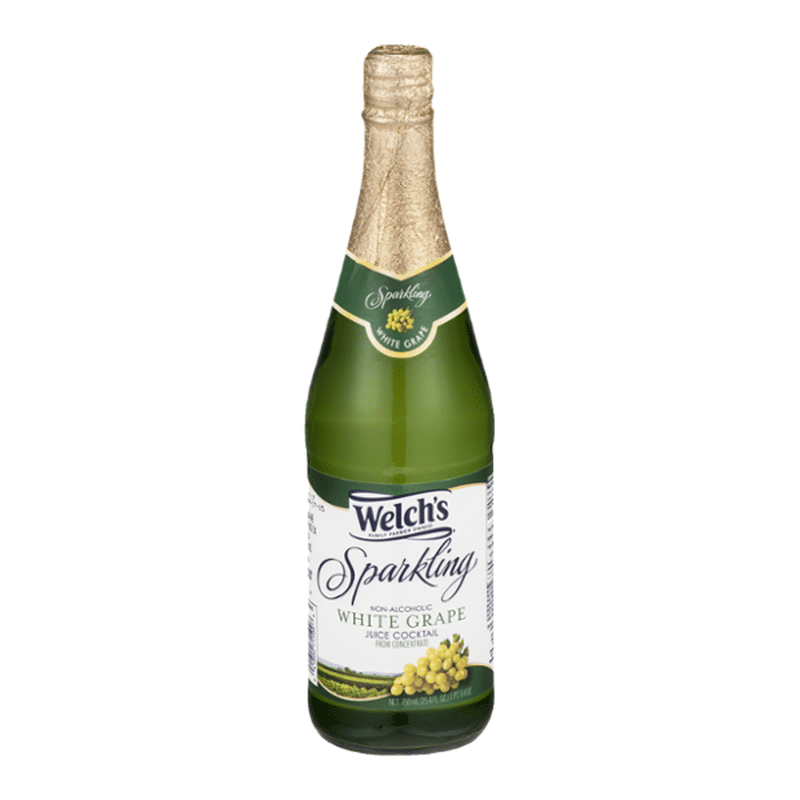 Welch's Sparkling Juice Cocktail, NonAlcoholic, White Grape (25.4 oz