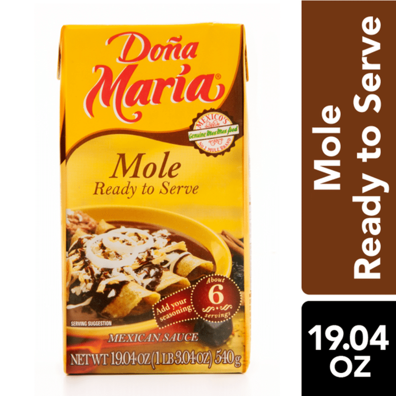 Doña María Mole Mexican Sauce (9.5 oz) Instacart