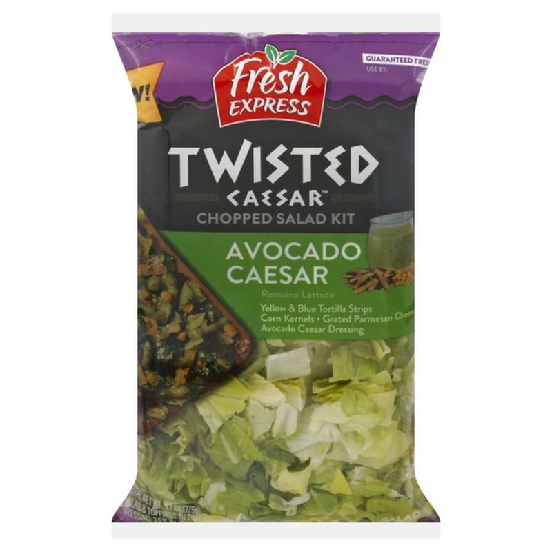 Fresh Express Chopped Salad Kit, Avocado Caesar (9.7 oz) Instacart