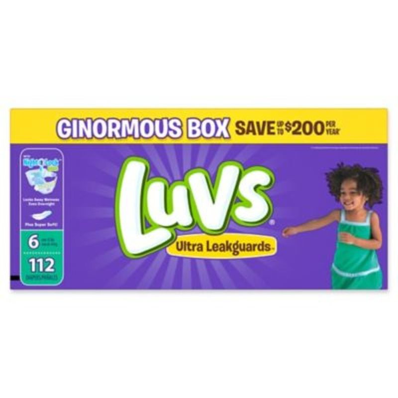 luvs diapers 6