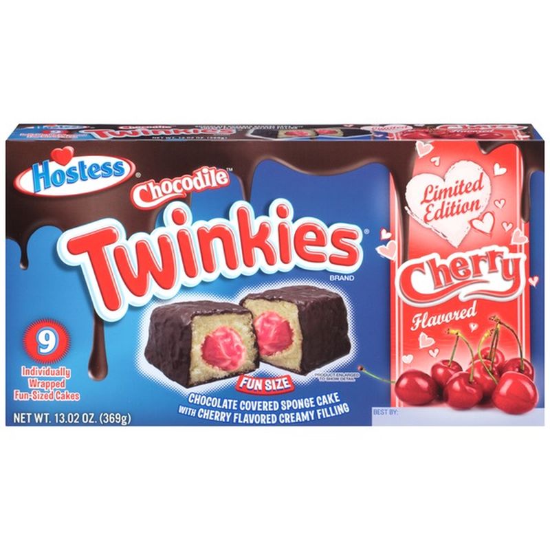 Hostess Twinkies Chocodile Cherry Limited Edition Cakes (13.02 oz ...