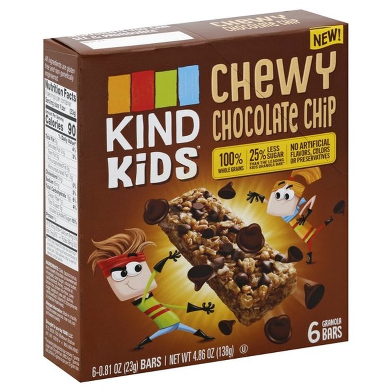 Kind Granola Bars, Chocolate Chip, Chewy (6 each) from ALDI Instacart