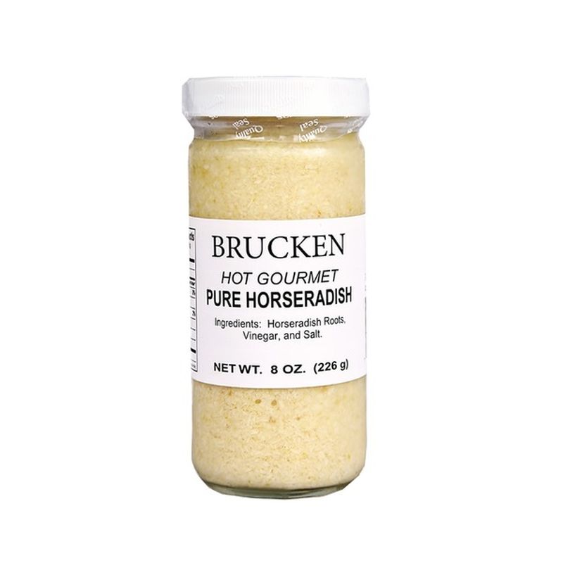 Brucken Hot Gourmet Pure Horseradish Sauce (8 oz) from Kroger Instacart