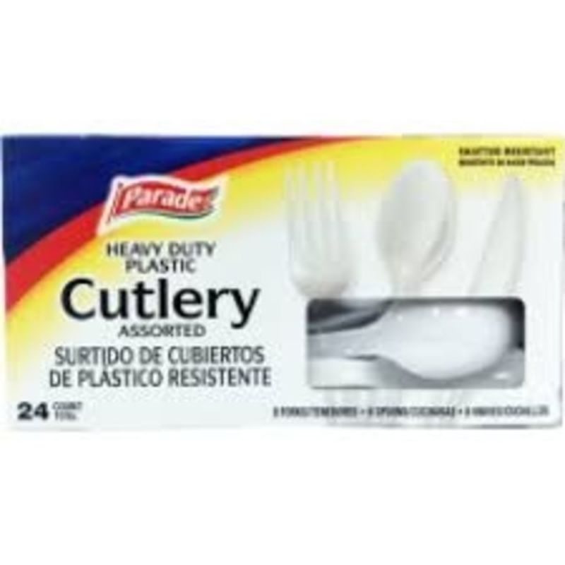 Parade Heavy Duty Plastic Forks in Box