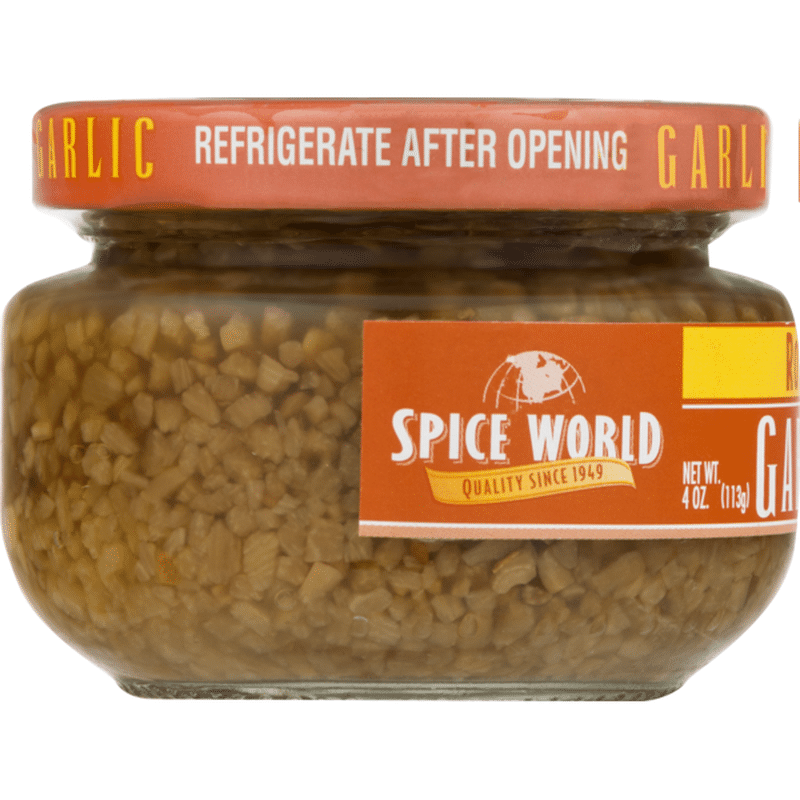Spice World Roasted Garlic (4 oz) Instacart