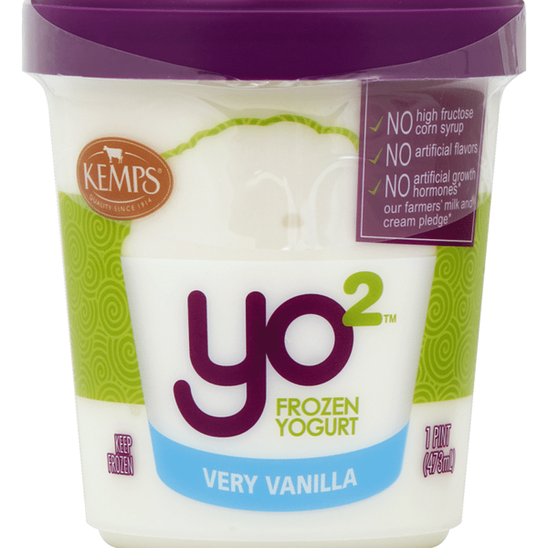 Kemps Frozen Yogurt, Very Vanilla (1 pt) Instacart