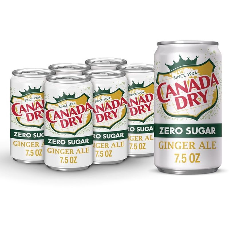 Diet Canada Dry Ginger Ale (7.5 fl oz) - Instacart