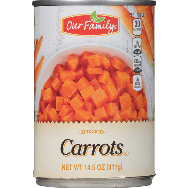 Our Family Carrots, Diced (14.5 oz) Instacart