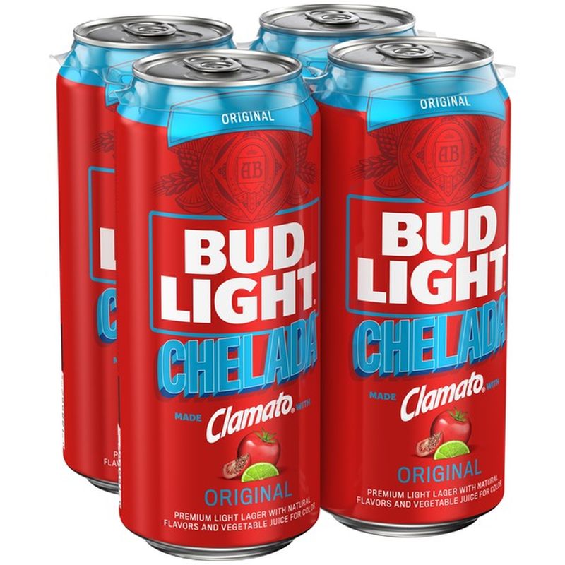 Bud Light Chelada Original Made with Clamato Beer (16 fl oz) Instacart