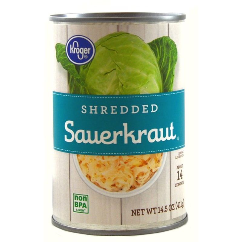 Kroger Shredded Sauerkraut (14.5 oz) from Kroger Instacart
