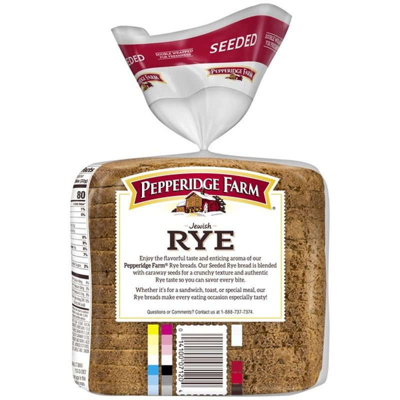 Pepperidge Farm® Seeded Rye Bread (16 oz) from Publix Instacart