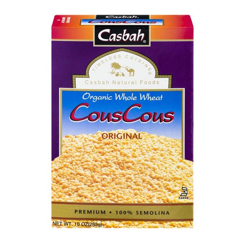 Casbah Organic Whole Wheat Cous Cous Original (10 oz) Instacart
