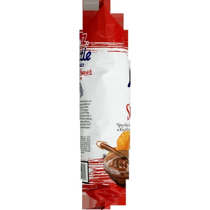 Utz Potato Chips, Kettle Classics, Smokin' Sweet BBQ (8 oz) from