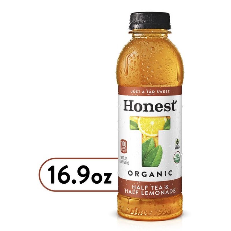 Honest Tea Organic Fair Trade Half Tea & Half Lemonade Gluten Free (16.