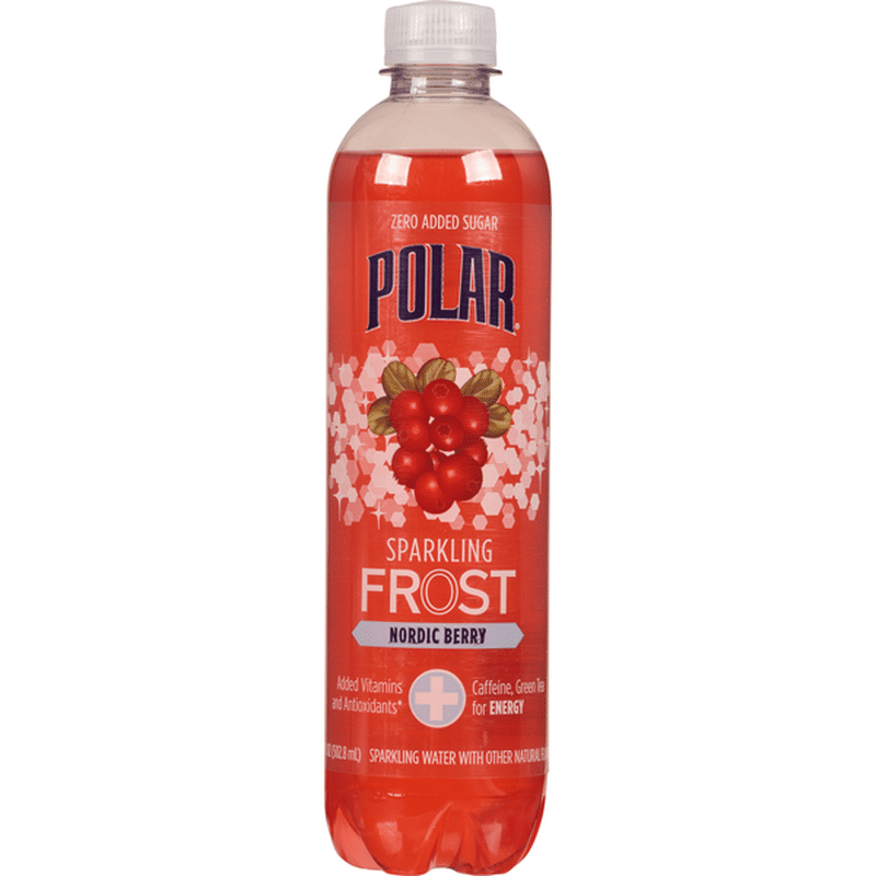 Polar Sparkling Water, Nordic Berry (17 fl oz) Instacart