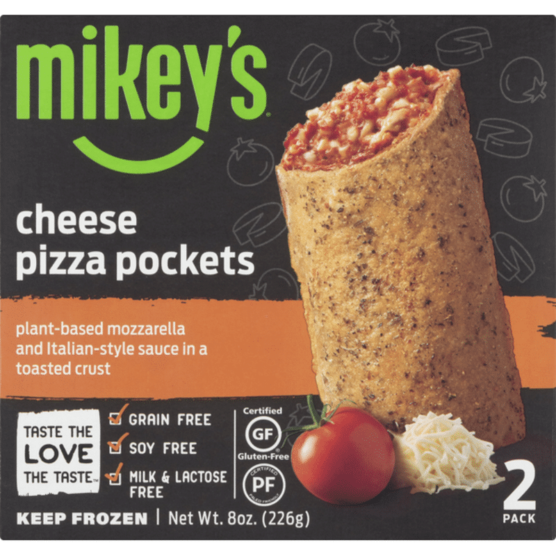 Mikey S Pizza Pockets Cheese 8 Oz Instacart