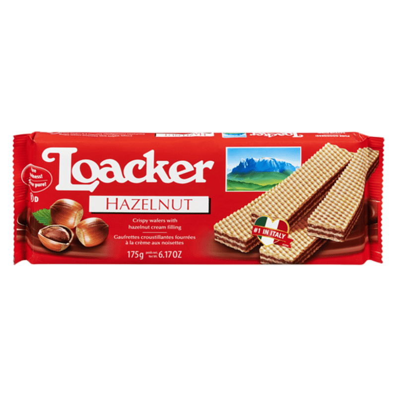 Loacker Wafers, Hazelnut (175 g) Instacart