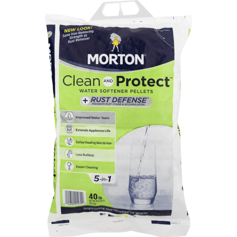 Morton Clean and Protect Water Softener Pellets (40.16 lb) Delivery or