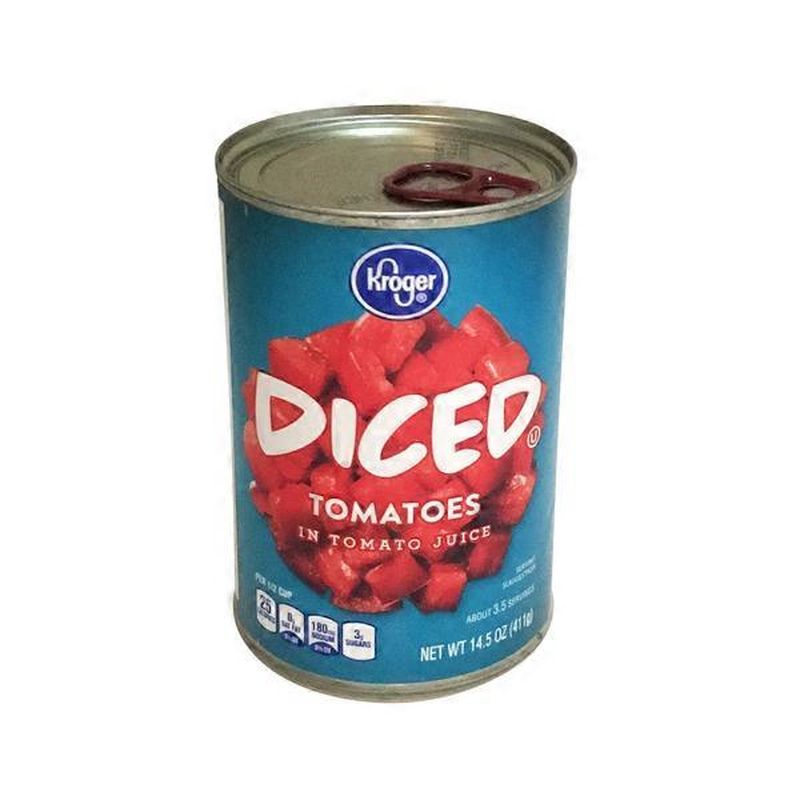 Kroger Diced Tomatoes (14.5 oz) Instacart