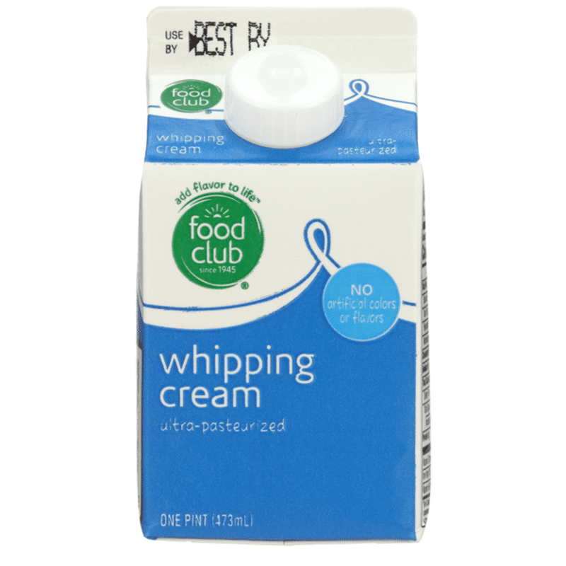 Food Club Whipping Cream (1 pt) Instacart