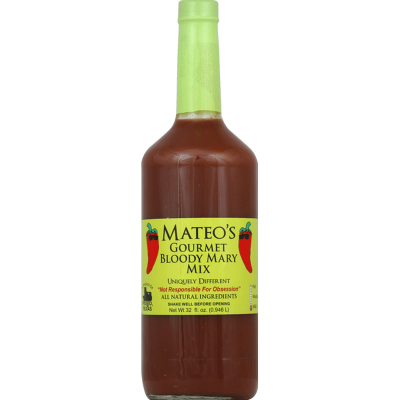 Mateo's Gourmet Bloody Mary Mix, Mild (32 oz) Instacart