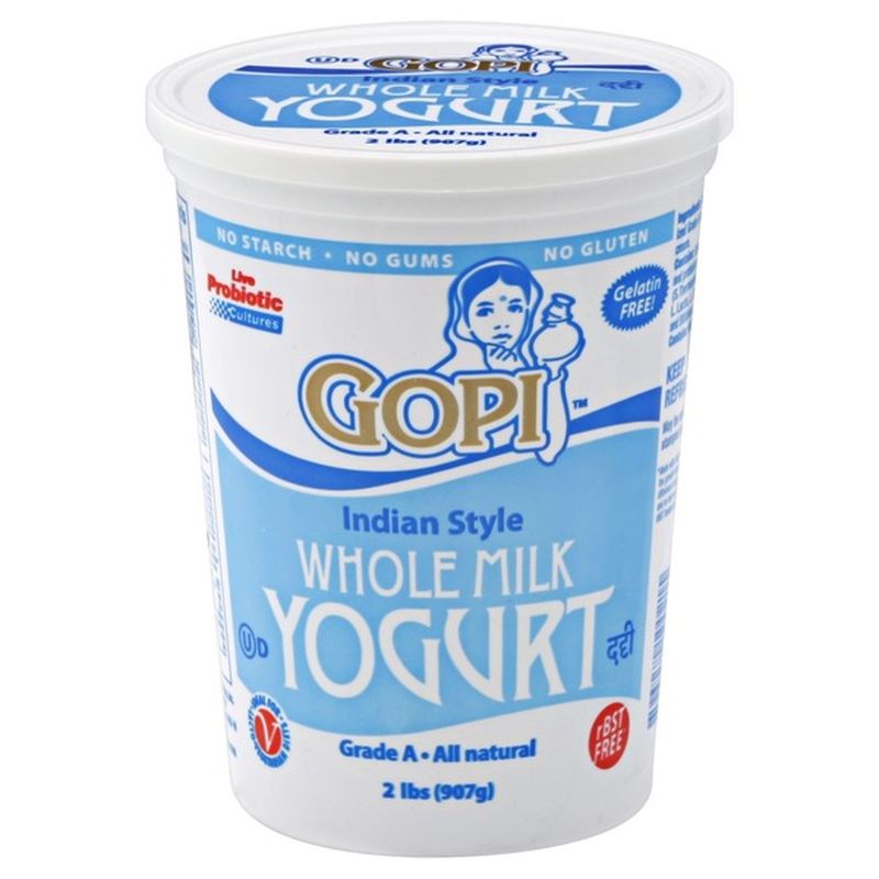 Karoun® Gopi Plain Whole Milk Yogurt (32 oz) Instacart