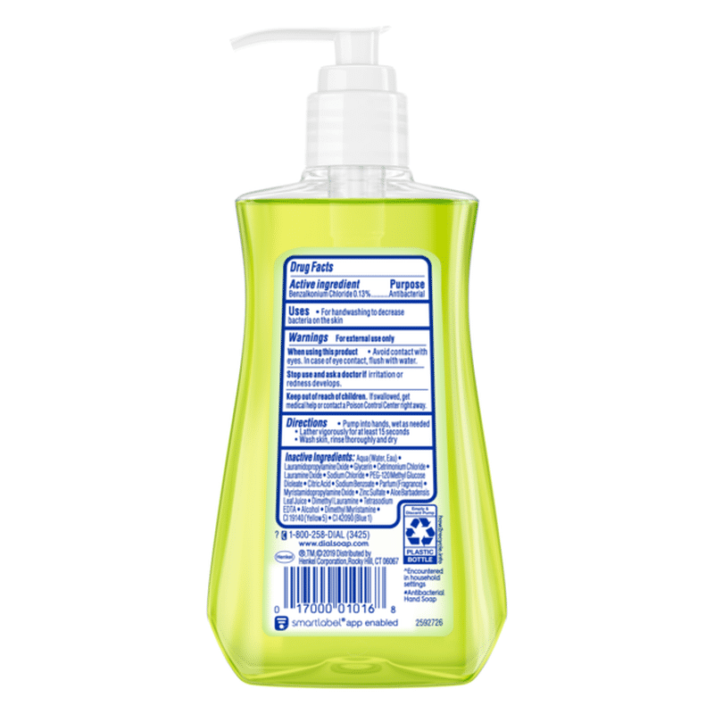 Dial Antibacterial Liquid Hand Soap, Aloe (7.5 fl oz) - Instacart