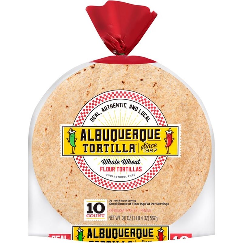 Albuquerque Tortilla™ Whole Wheat Flour Tortillas (20 oz) Instacart