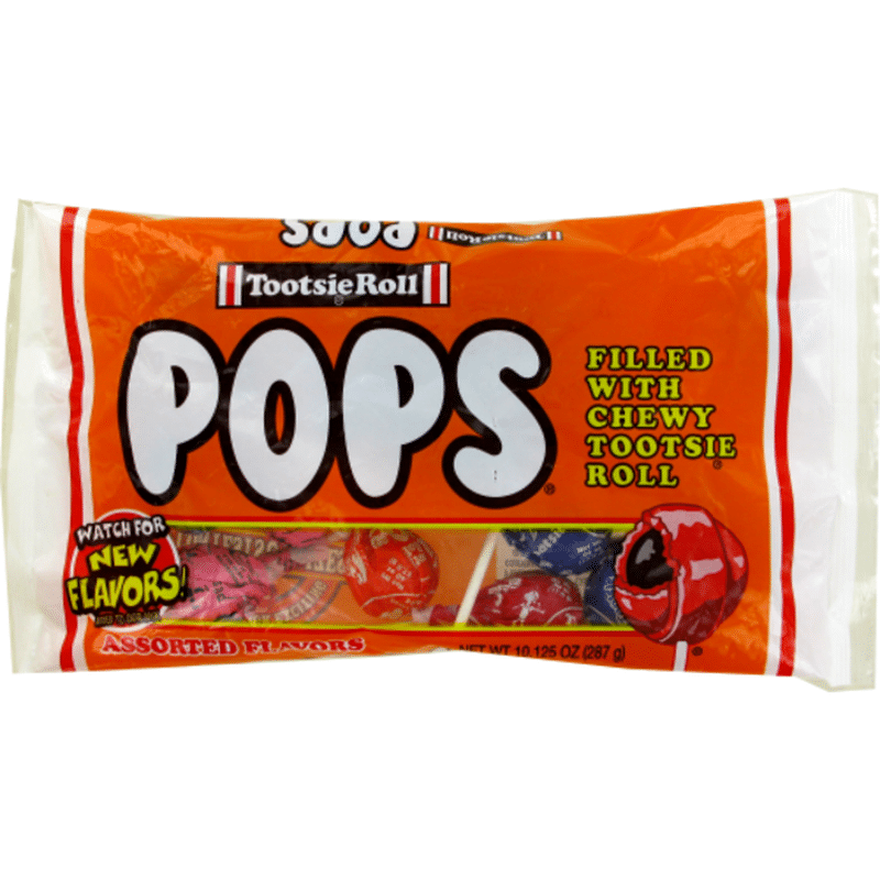 Tootsie Roll Pops, Assorted Flavors, Bonus Pack (10.125 oz) from Fred ...