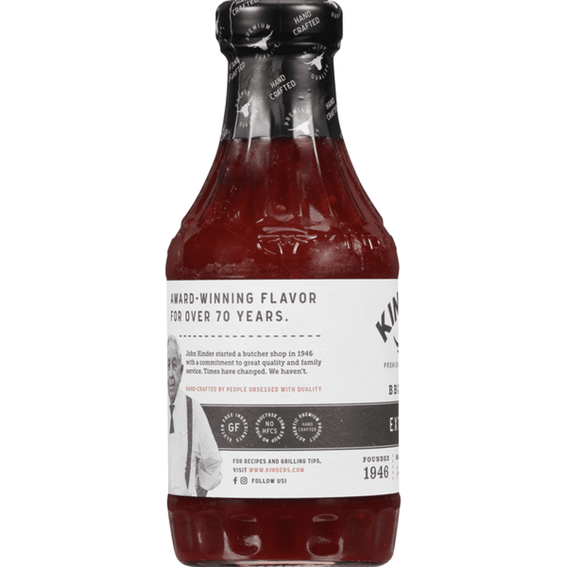 Kinder's BBQ Sauce, Extra Hot (20.5 oz) from Stater Bros. Instacart