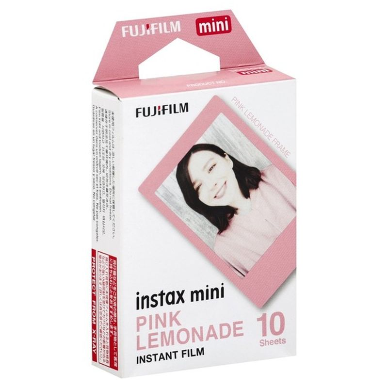 Fujifilm Instant Film, Pink Lemonade, Instax Mini (10 each) Instacart