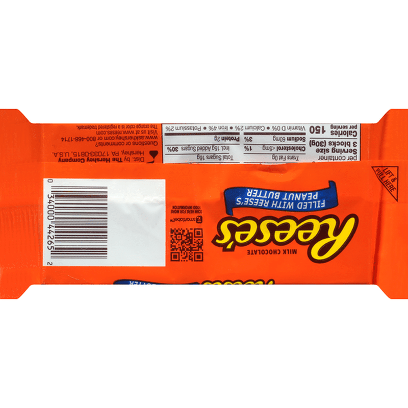 Reese's Milk Chocolate, XL (4.25 oz) Delivery or Pickup Near Me Instacart