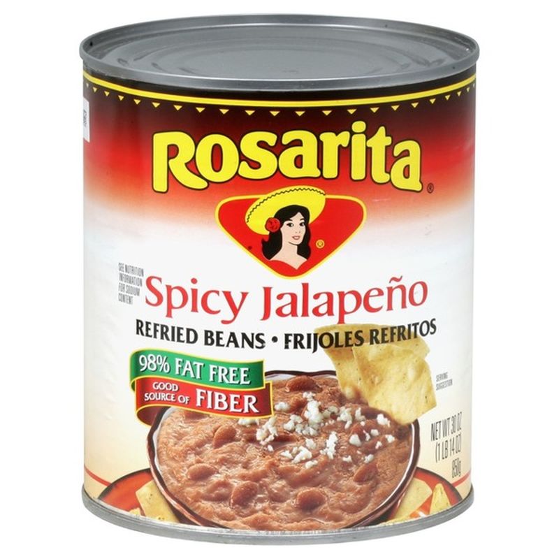 Rosarita Spicy Refried Beans (30 oz) from Stater Bros. - Instacart