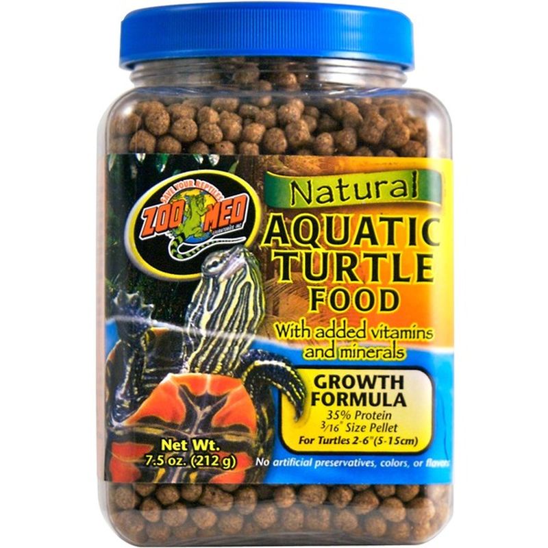 Zoo Med Natural Aquatic Turtle Food With Added Vitamins & Minerals ...