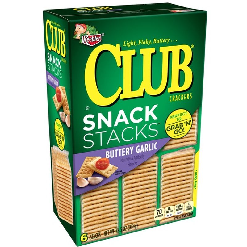 Keebler Club Crackers Buttery Garlic (12.5 oz) Instacart